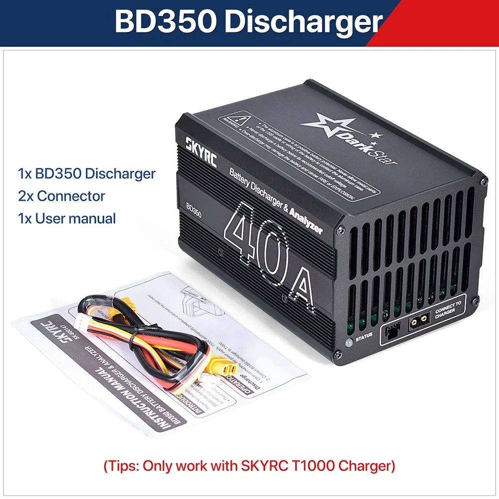 SKYRC T1000 Зарядное устройство Maestro SK- 100182 Балансное зарядное Lipo Battery BD350 Разрядное AC/DC