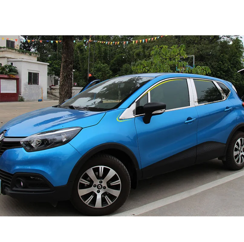 

stainless steel car window trims for renault captur 2016 2017 2018