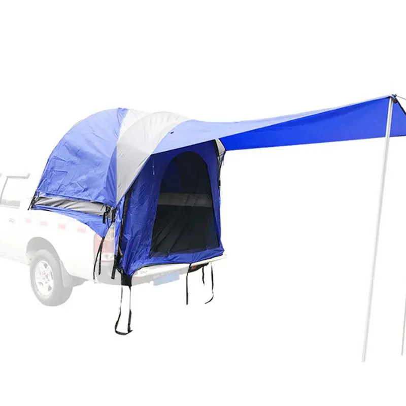 

Водонепроницаемая палатка для грузовика огнестойкая палатка для пикапа с передним навесом для кемпинга водонепроницаемая ветрозащитная портативная палатка для грузовика