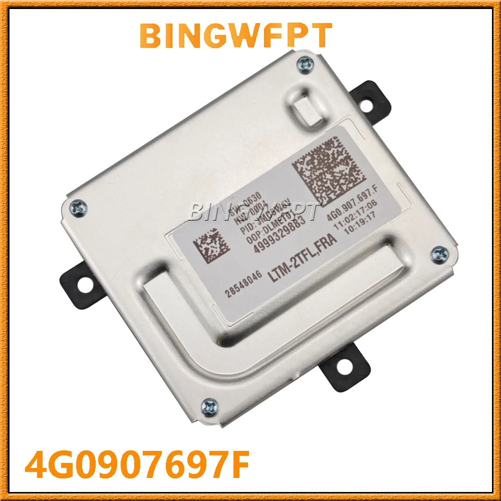 Фото BINGWFPT модуль дневных ходовых огней DRL 4G0907697F для Audi A6 S6 A7 S7 R8 TT для Volkswagen Golf GTI Passat 4G0.907.697.F №1