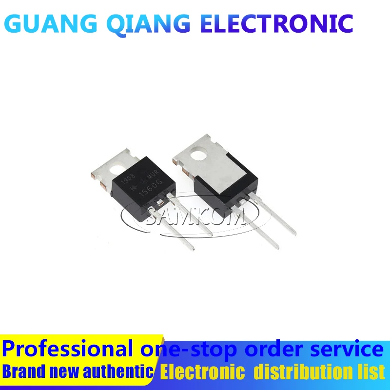 1 шт MUR1560G DIODE GEN PURP 600V 15A TO220AC