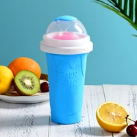 slushy cup squeeze homemade milkshake bottle quick frozen smoothie sand cup pinch fast cooling magic cup ice cream slushy maker