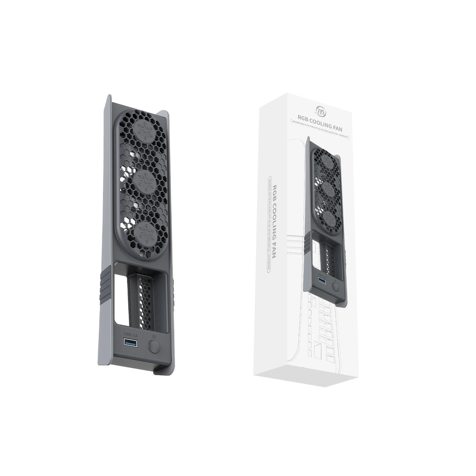 Охлаждающий вентилятор для PS5 Pro/PS5 тонкий охлаждающий внешний кулер тихий Playstation5