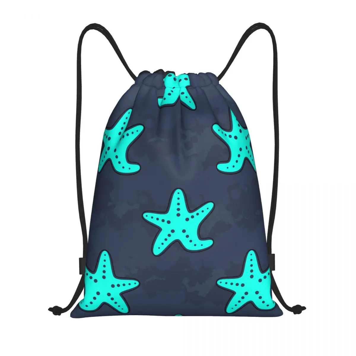 

Starfish 3D Print Sports Equipment Bag Drawstring Bag Water Resistant Lightweight Gym