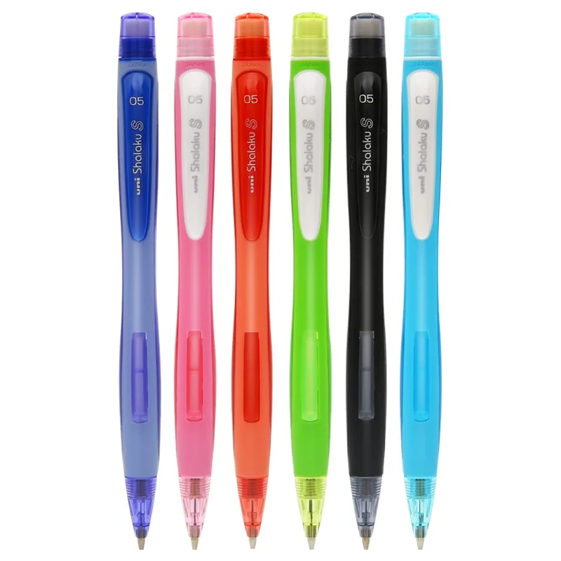S For School Student 0.5mm Side Press Tail Eraser Writing Sm