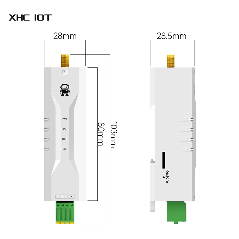 Фото Многорежимный модуль позиционирования GNSS BDS/GPS/ГЛОНАСС RS232 DC 5-24 В Протокол ModBus RTU промышленного класса XHCIOT EWD108-GN03(485) №2