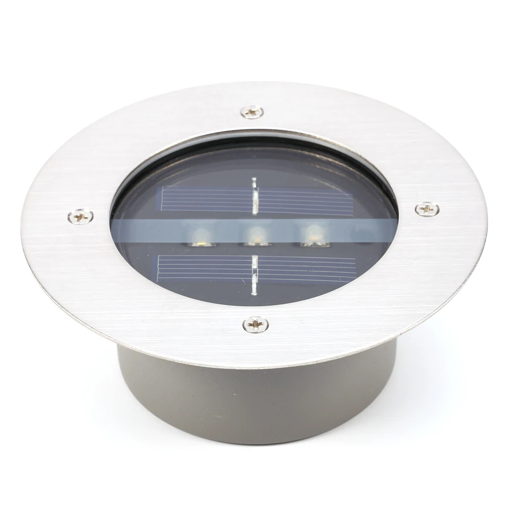 

LED Solar Powered Underground Buried Light Lamp Way Road Garden Decking Light LED LED LED