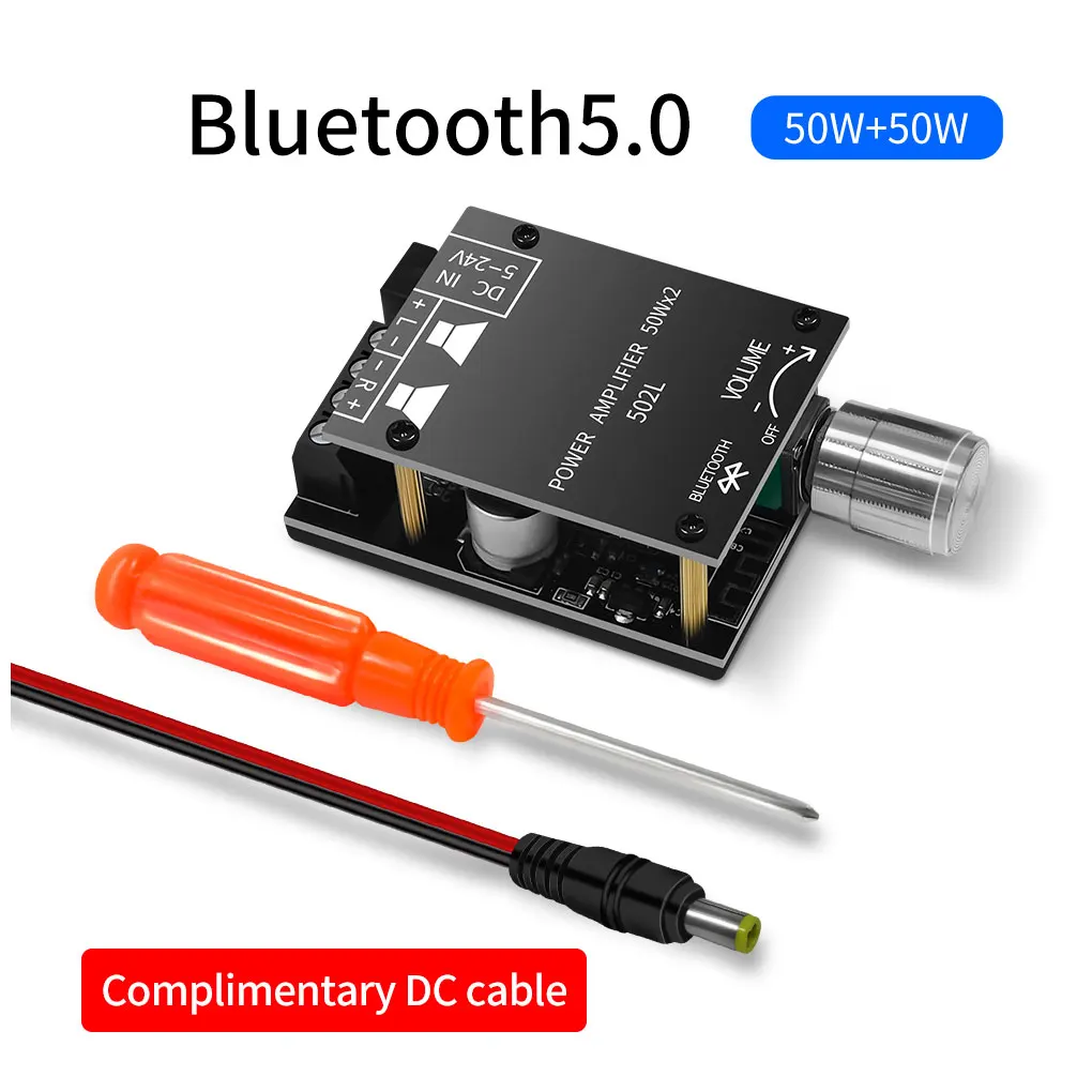 

Audio Amplifier Signal Receiver Power Amplifiers Stable Transmission Compact Size Professional Stereo Board Digital Speaker