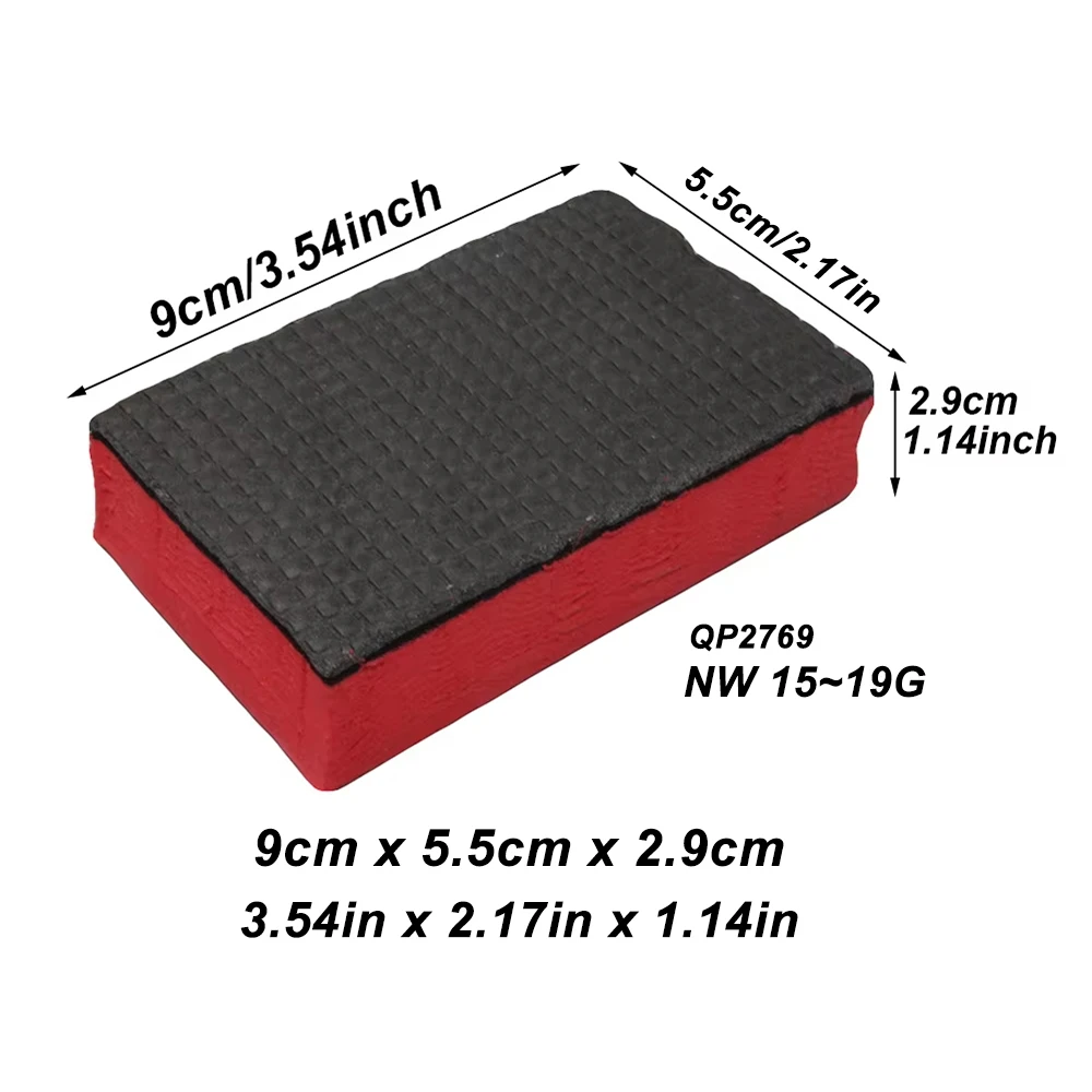 

Автомобильная красота, автомойка, квадратная волшебная грязевая ткань, шлифовальные грязевые перчатки, шлифовальная грязевая пластина, вулканическая грязевая глина 9x5,5x2,9 см