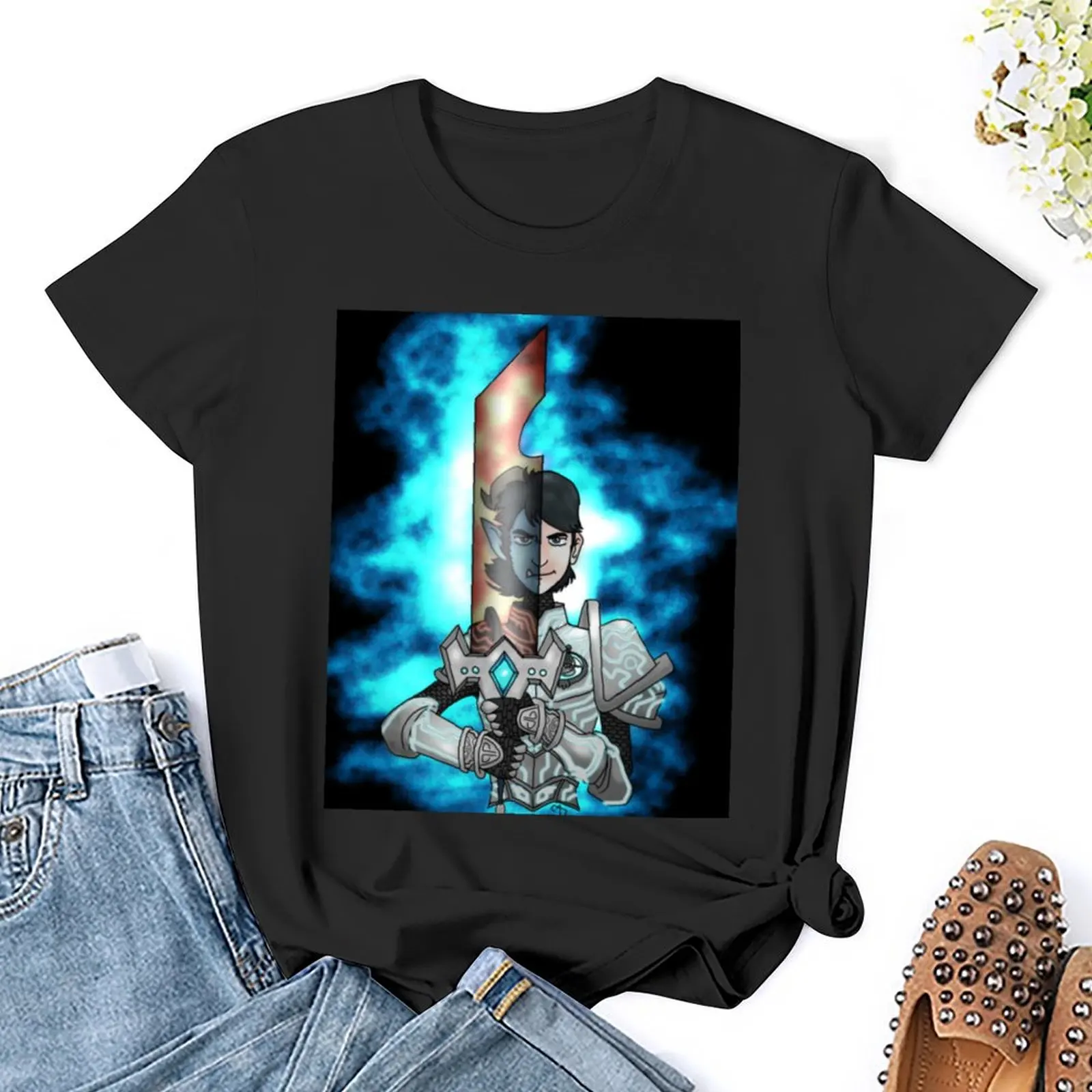 Футболка The Trollhunter Jim Lake Jr одежда из аниме корейские модные топы для женщин