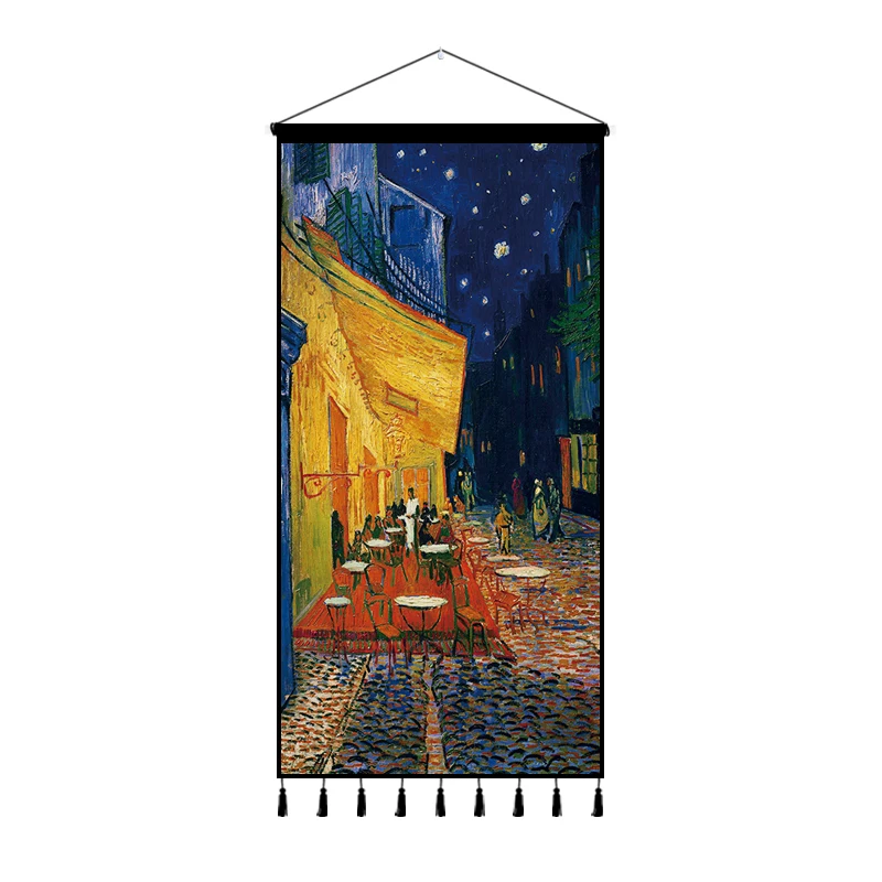 

Картина маслом звездное небо гобелен крыльцо кабинет Подсолнух подвесная ткань диван большой фон стена декоративная ткань живопись X720Y