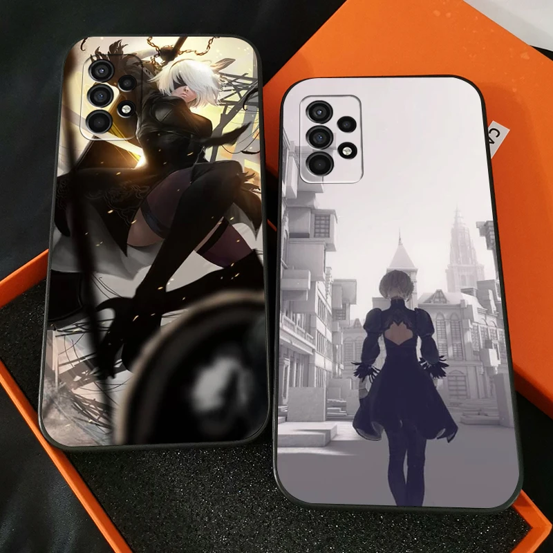 

NieR: Automata Phone Case For Samsung Galaxy S20 S20 FE S20 Lite S20 Ulitra S21 S21 FE S21 Plus S21 Ultra Coque Black Back