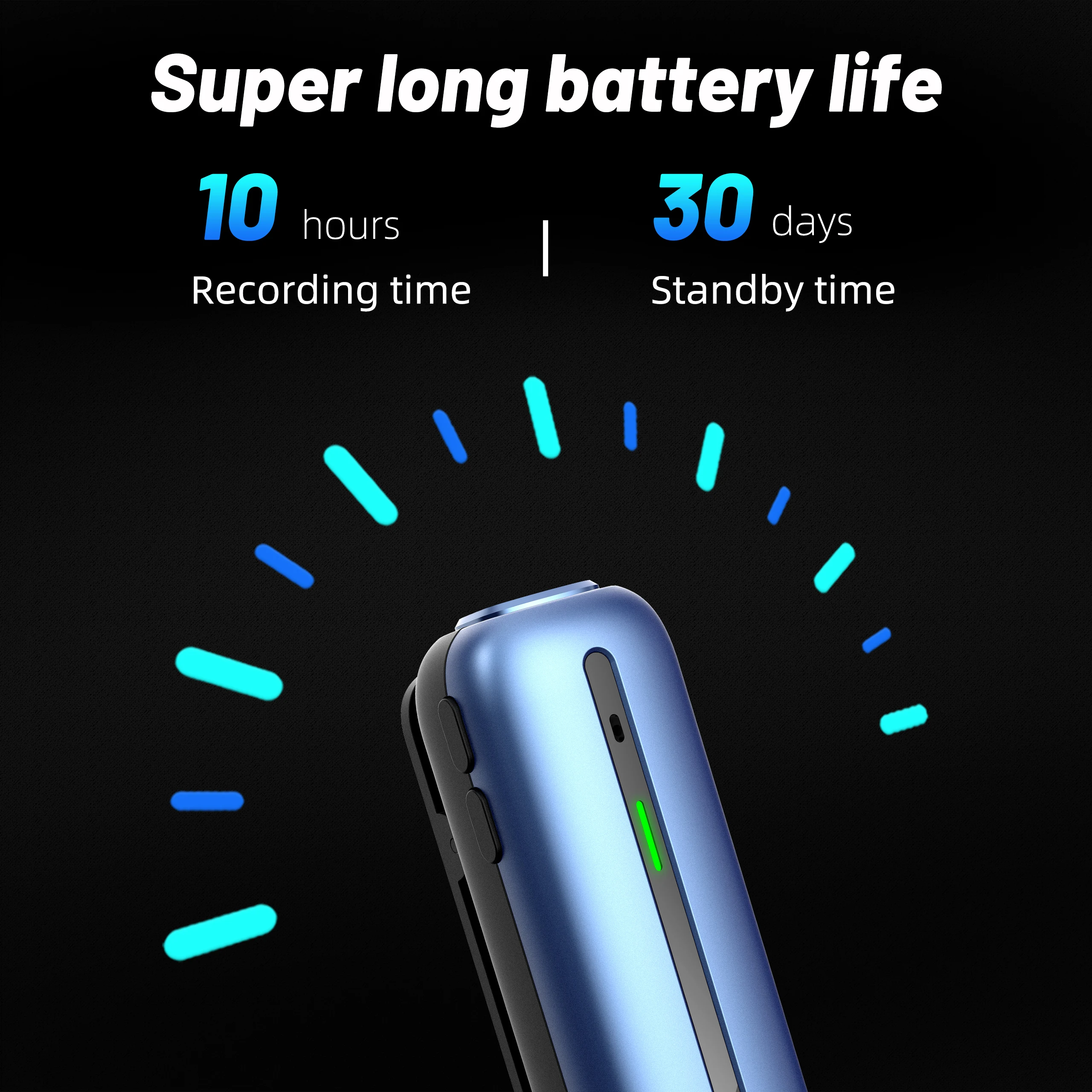 Портативный ИИ-переводчик Wooask S01 цифровой перевод звукозаписывающее устройство