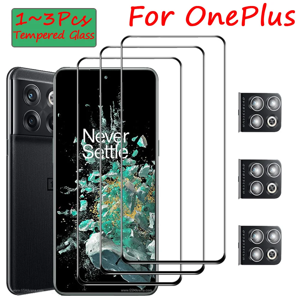 

Glass For OnePlus 10T 5G Tempered Film OnePlus 10 T 8 Screen Protector + Camera Protection OnePlus 9 RT Original Movil Cellphone Accessories Global Version One Plus 10T Anti-Shatter Tempered Glass Cover Film