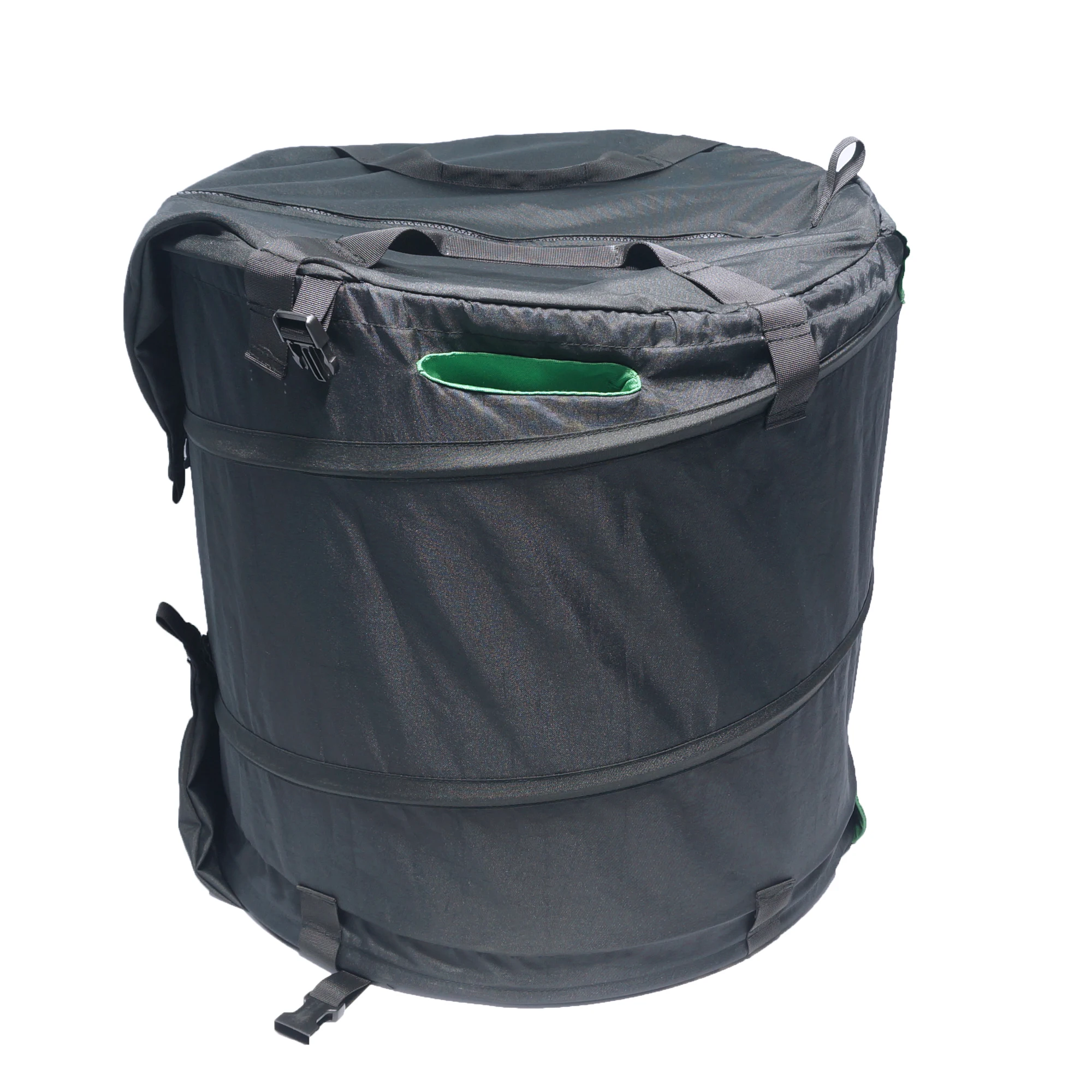 

Flash Sale 2022 Ready To Ship Garden Harvesting Nylon Waterproof Black Leaf Bud Trimmer Bag Portable Collapsible Trimming bag