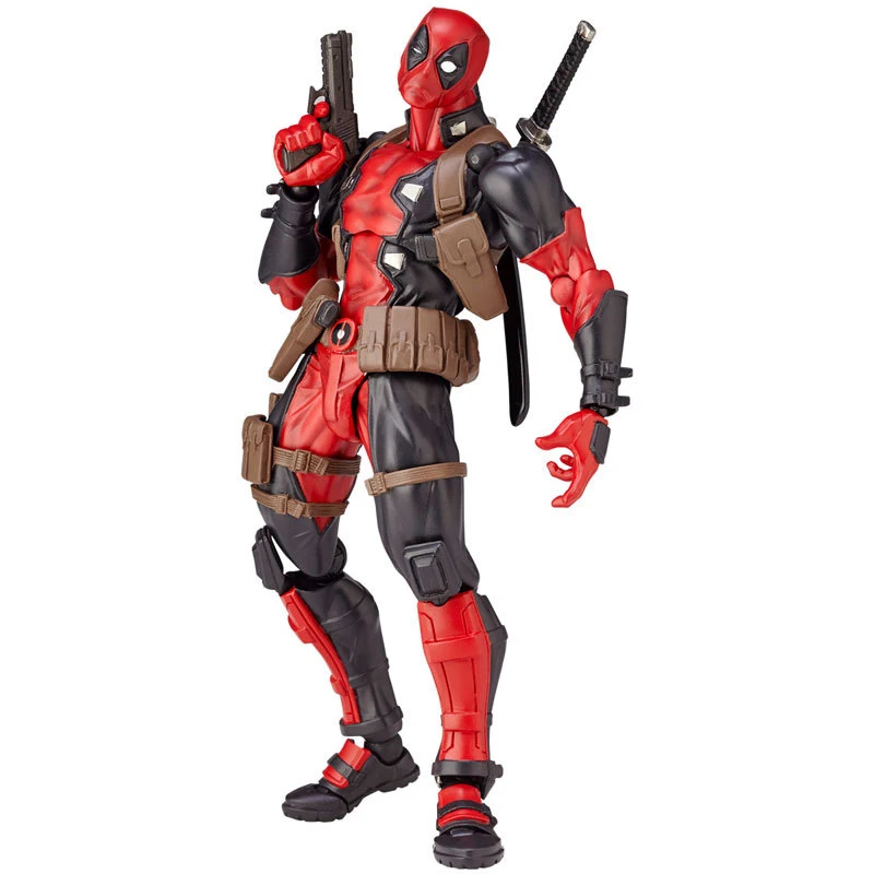 

Avengers Deadpool X-men Action Figures PVC Model Variant Movable Joint Super Heroes With Weapons Marvel Toys Birthday Gifts