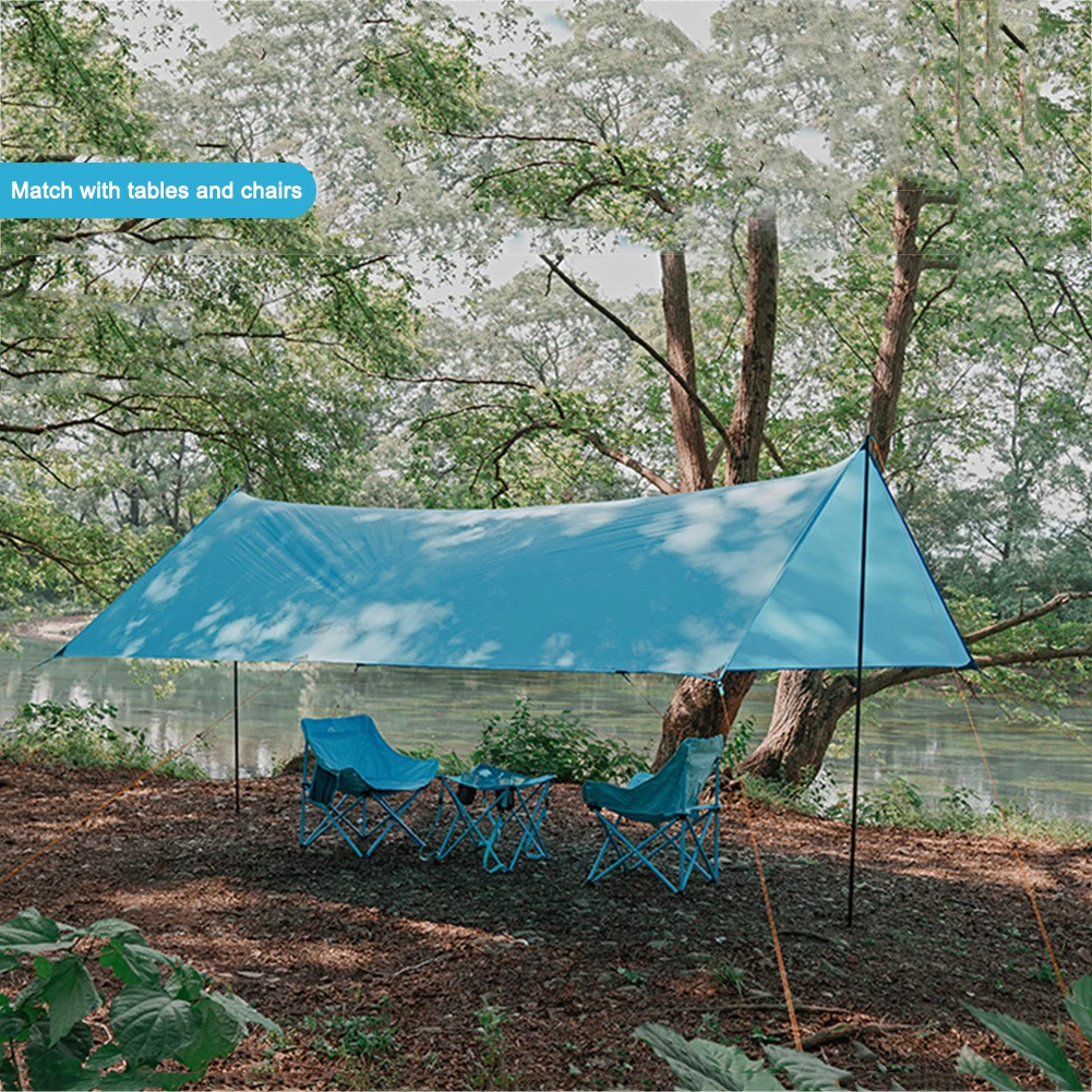 

Ultra-light Awning Shade Foldable Portable Awning Sun Shelter 20D 400T Nylon Waterproof Picnic Backpacking Equipment