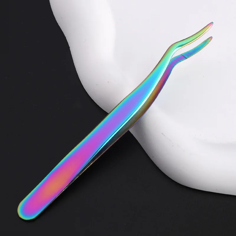 Щипцы для накладных ресниц из нержавеющей стали пинцет завивки инструменты