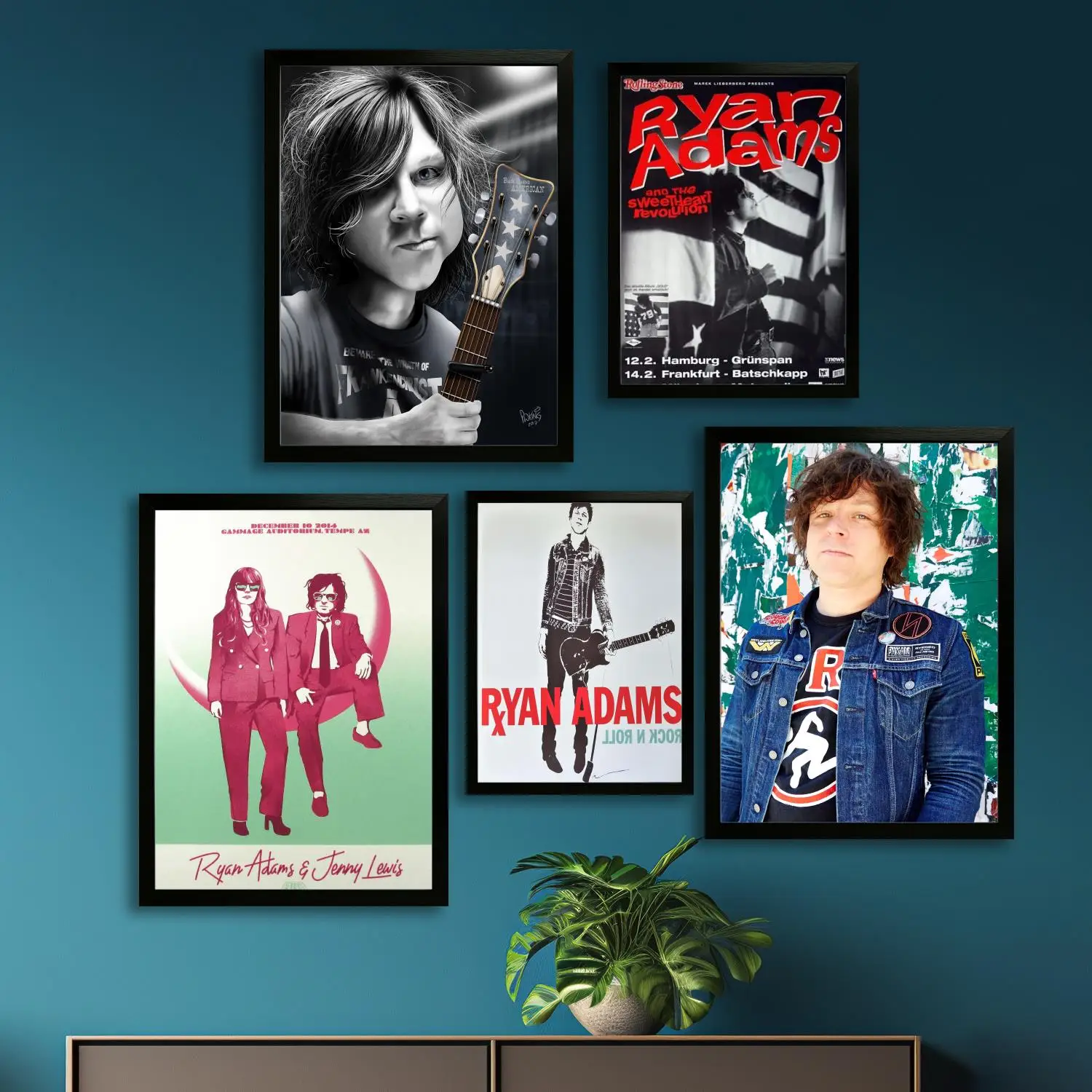 Печать на холсте Райан Адамс Современная семья