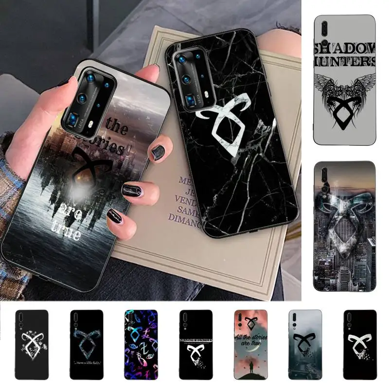 

YNDFCNB shadowhunters Phone Case for Huawei P30 40 20 10 8 9 lite pro plus Psmart2019
