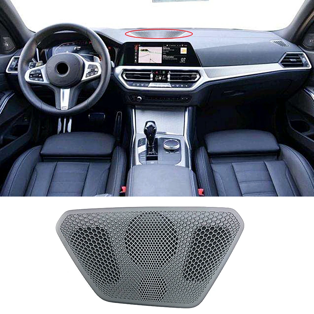 

Car Center Console Speaker Cover For BMW G20 Pop 3 Series Dashboard Midrange Tweeter Audio Loudspeaker Horn Decoration Shell