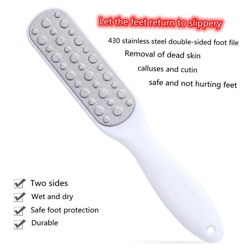 

Double-sided Frosting Foot Rubbing Board Grind Stone Peeling Foot Pedicure Foot Sole Scraping Heel Calluses Horny Foot Tools