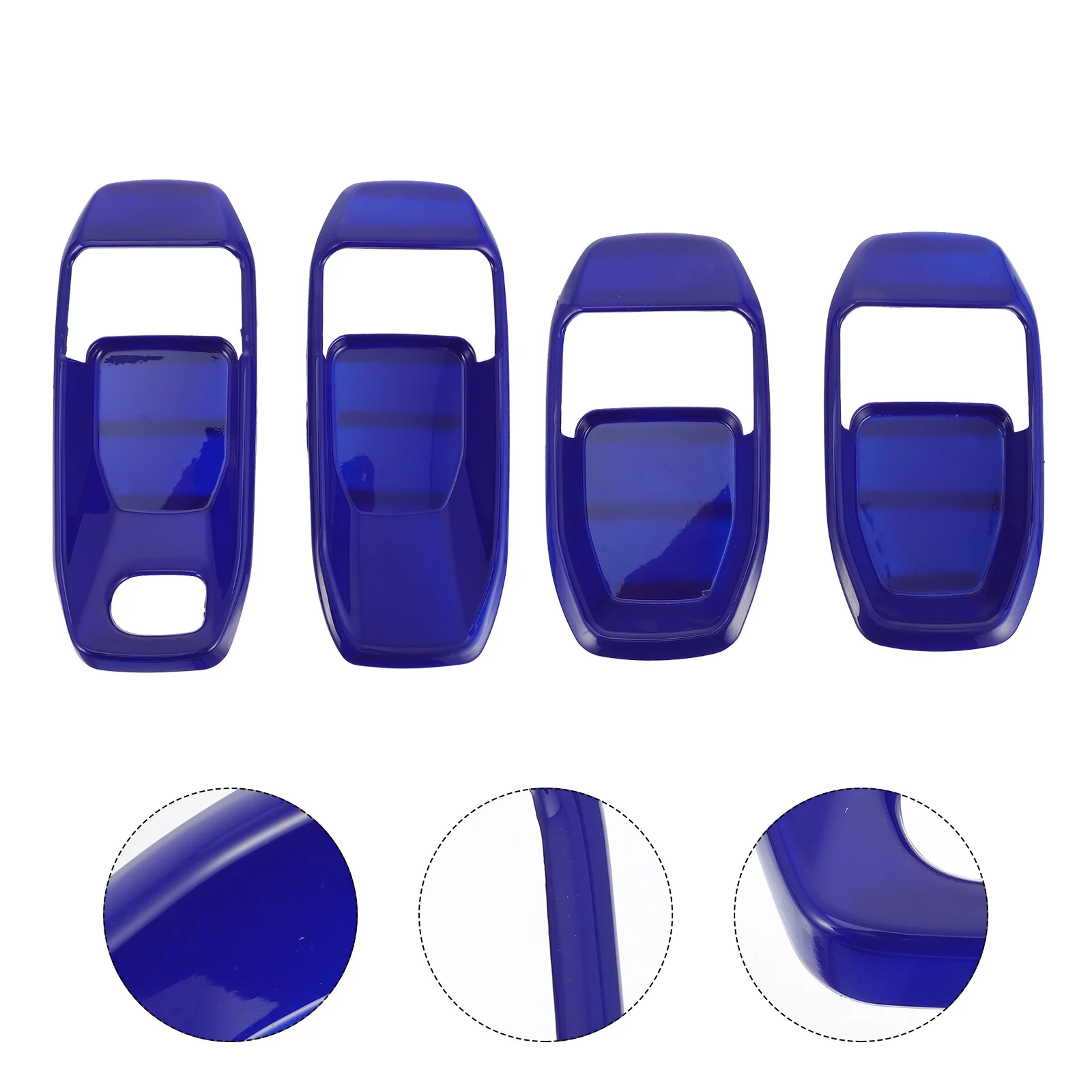 

4 Pcs Auto Accessories Interior Door Handle Inner Trim Car Styling Cover Abs Cap