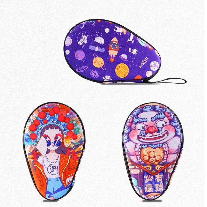 Чехол для ракетки настольного тенниса Huieson квадратный защитный чехол в форме