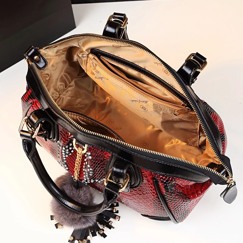 Модная женская сумка для пельменей 2024 большая вместительная повседневная из