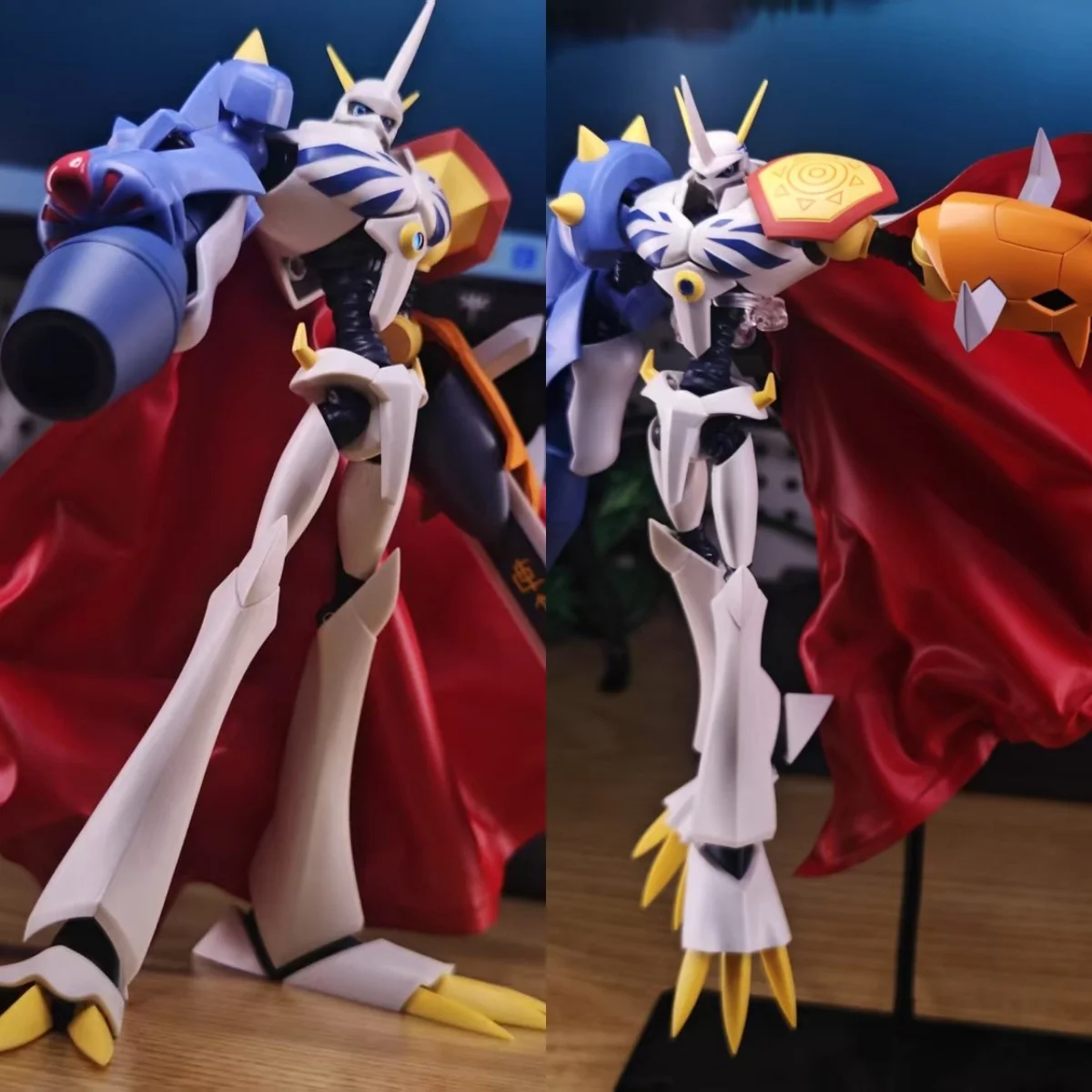 Фото Digimon Adventure Handmade 1/12 масштаб Omegamon японское аниме аксессуары для одежды плащ для 6 дюймов экшн-фигурки игрушки №1