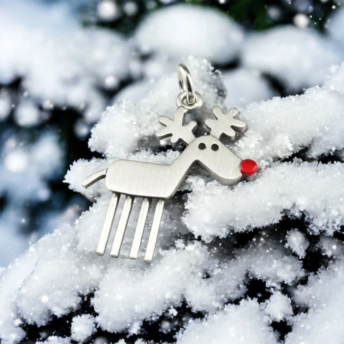 Харун Рождественский Лось Рудольф кулон ожерелье для женщин милые животные