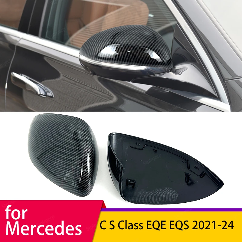 

S680 Guard Glossy Black S400L S450L S500L S580L Replacement Mirror Cover for Mercedes-Benz EQE V295 EQS V297