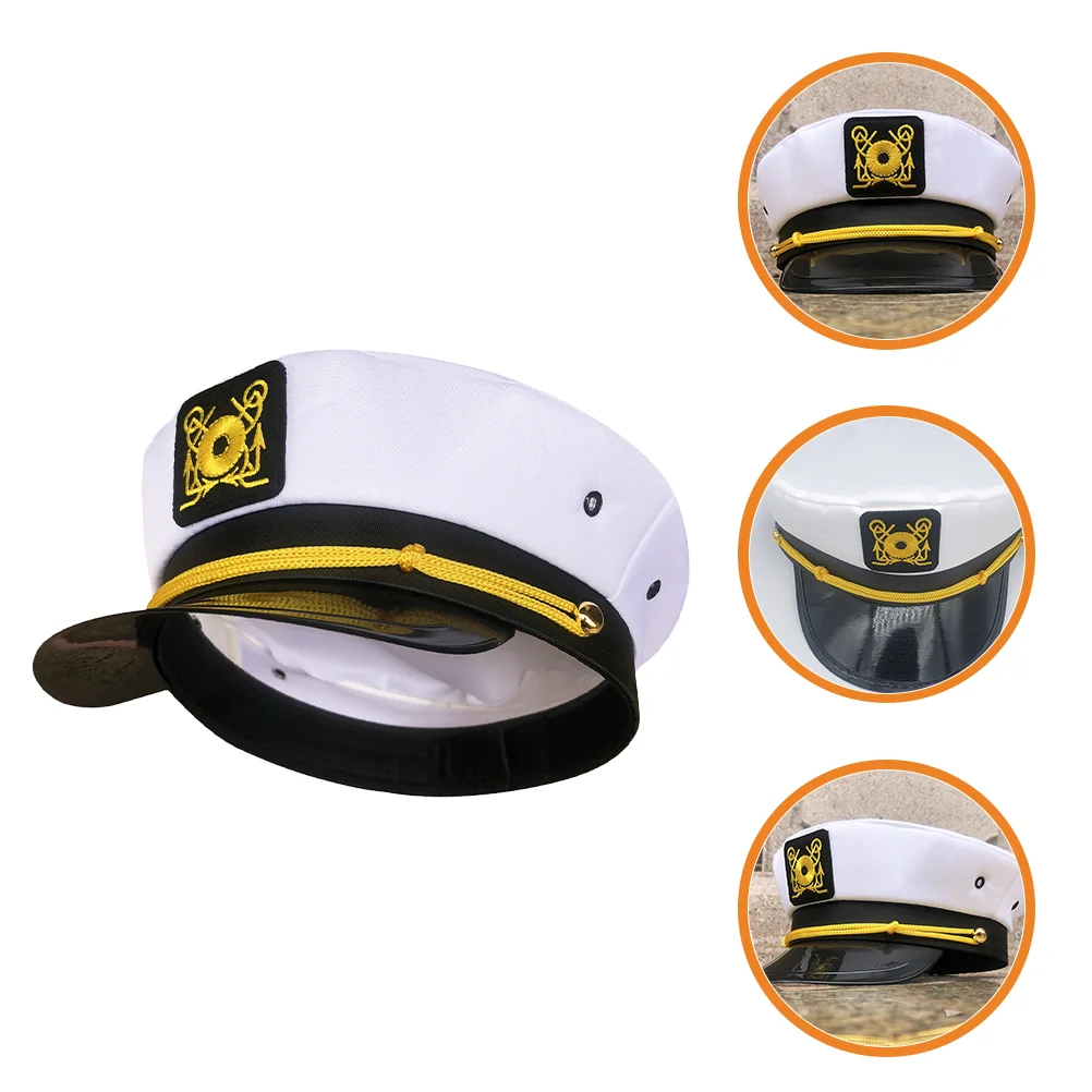 

Fashion Captain Hat Sailor Hat for Cosplay Party Festival Photography
