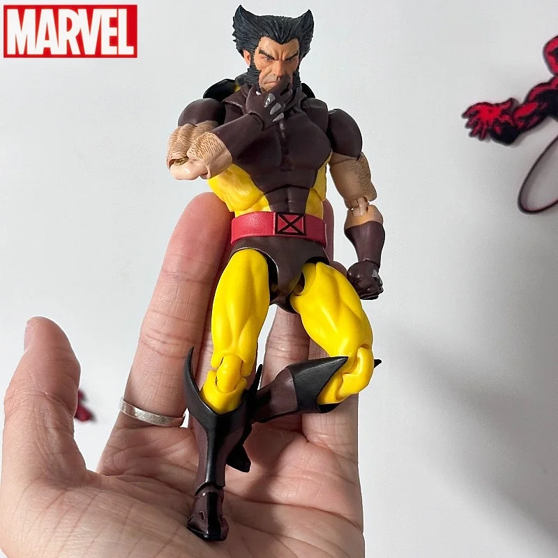 Новый Ct Toys Росомаха Фигурка Коричневый Комикс Mafex 138 X-Men Shf Аниме Ко Модели Статуя