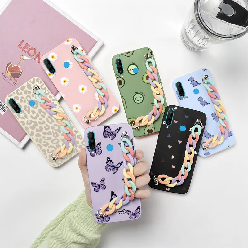Чехол-держатель из ТПУ для Huawei P30 Lite Pro P30Pro P30Lite Etui huaweip30lite pro hauwei p30lite защита шнура с