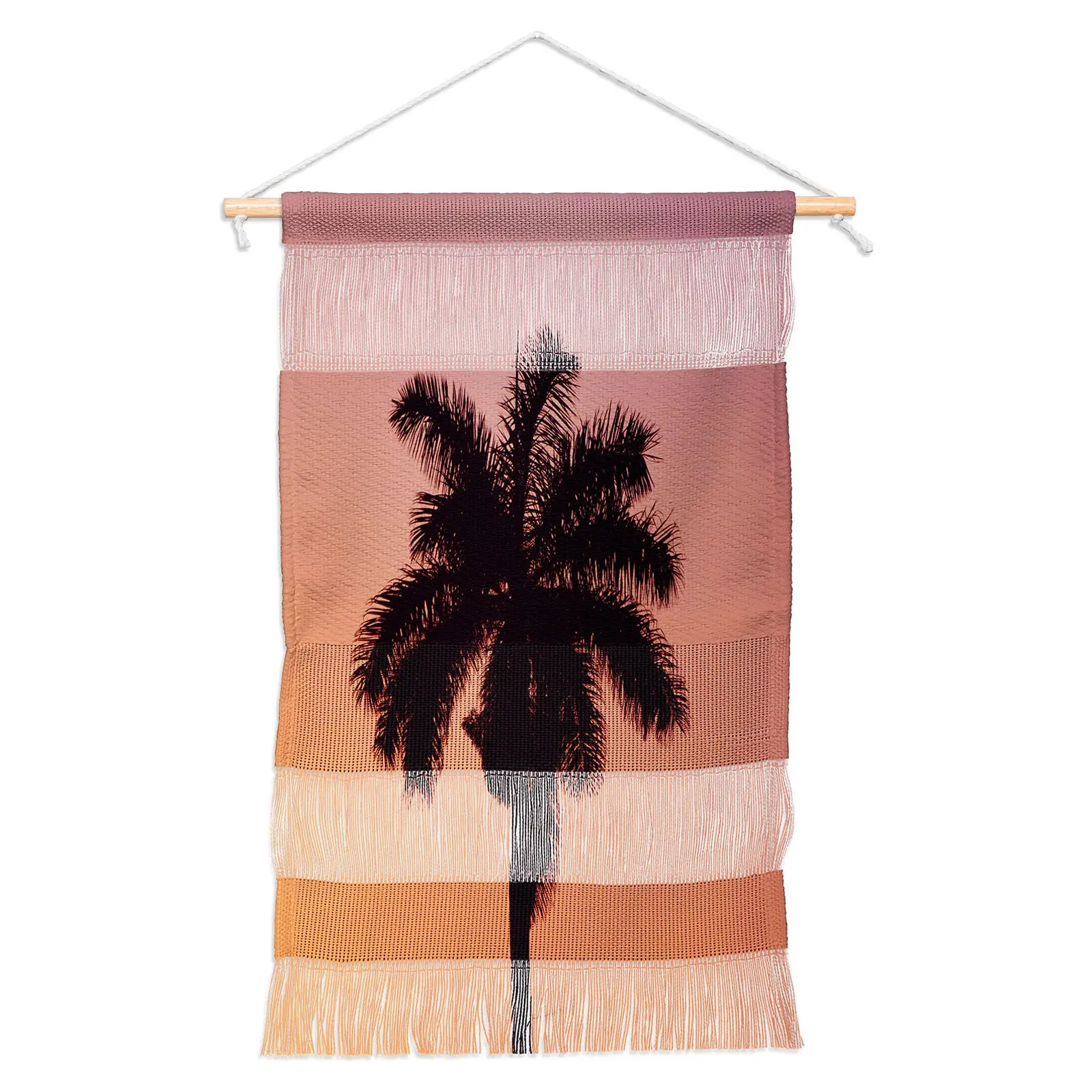 

Free Shipping Palm Sunset Wall Hanging