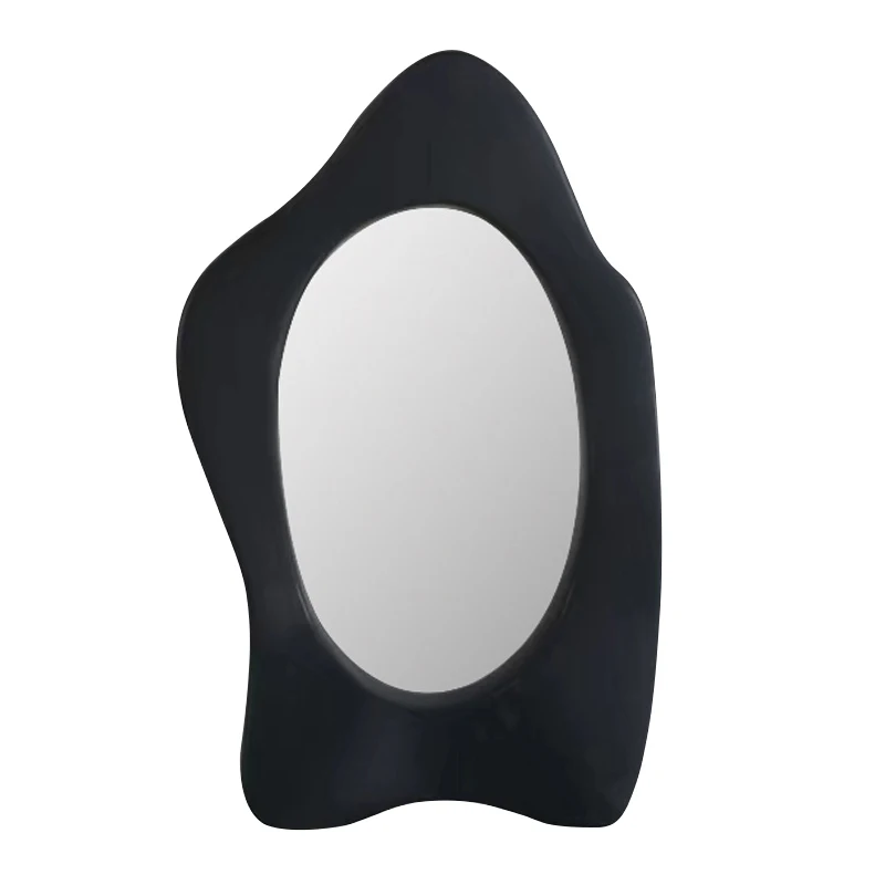 

YY Shaped Wall Art Mirror Irregular Dressing Mirror LED Light Bathroom Mirror