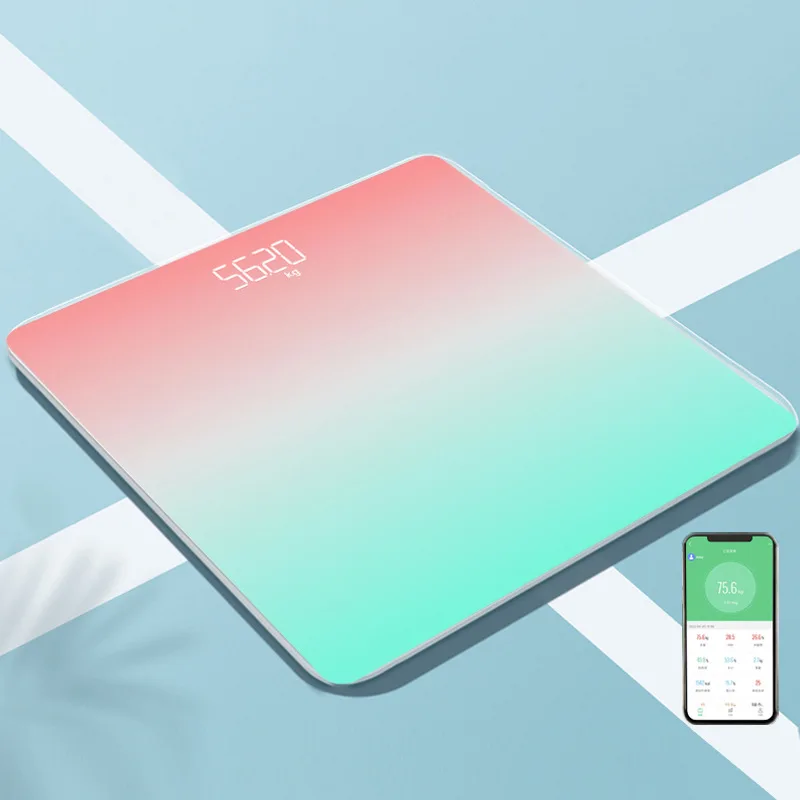 Профессиональные градиентные весы для точного измерения жира в организме умные