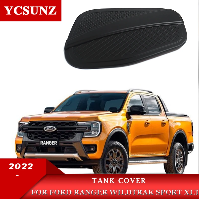 

Gas Tank Cover For Ford Ranger Wildtrak Sport XLT T9 2022 2023 Double Cabin 2022 Fuel Gas Cover Car Accessories YCSUNZ