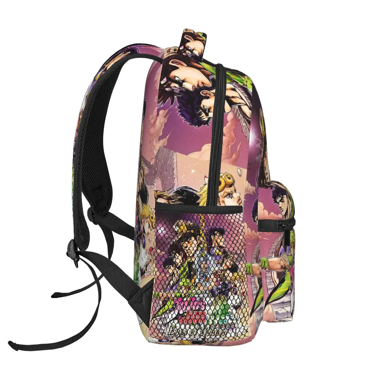 Фото Рюкзак в стиле аниме Jojo Bizarre Adventure STEEL BALL RUN Diego Brando, манга-рюкзак, детская сумка для книг, школьная сумка, сумки через плечо для унисекса №4