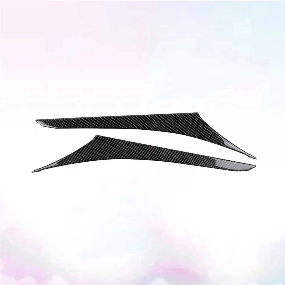 

2pcs Carbon Fiber Gear Adornment Cover Trim Decorative Frame Trim Car Styling Sticker Compatible with Lexus IS250