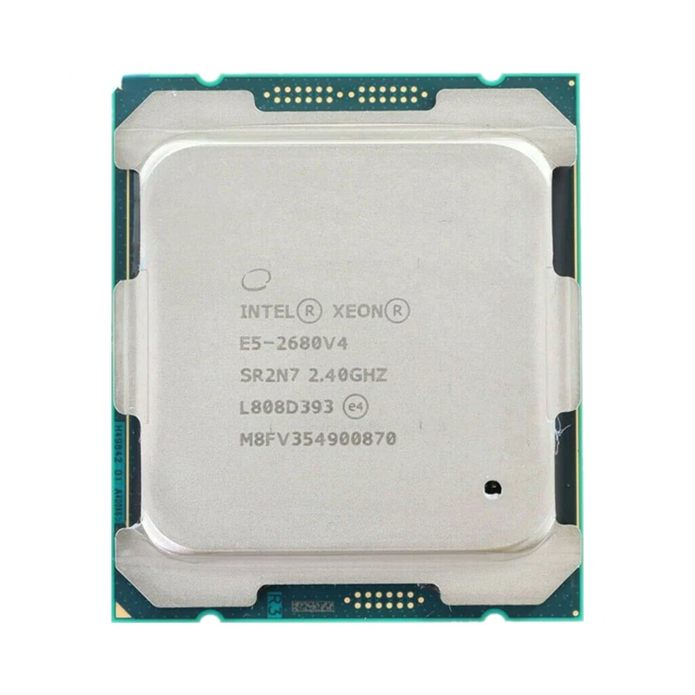 

INTEL XEON E5 2680 V4 CPU PROCESSOR 14 CORE 2.40GHZ 35MB L3 CACHE 120W SR2N7 LGA 2011-3
