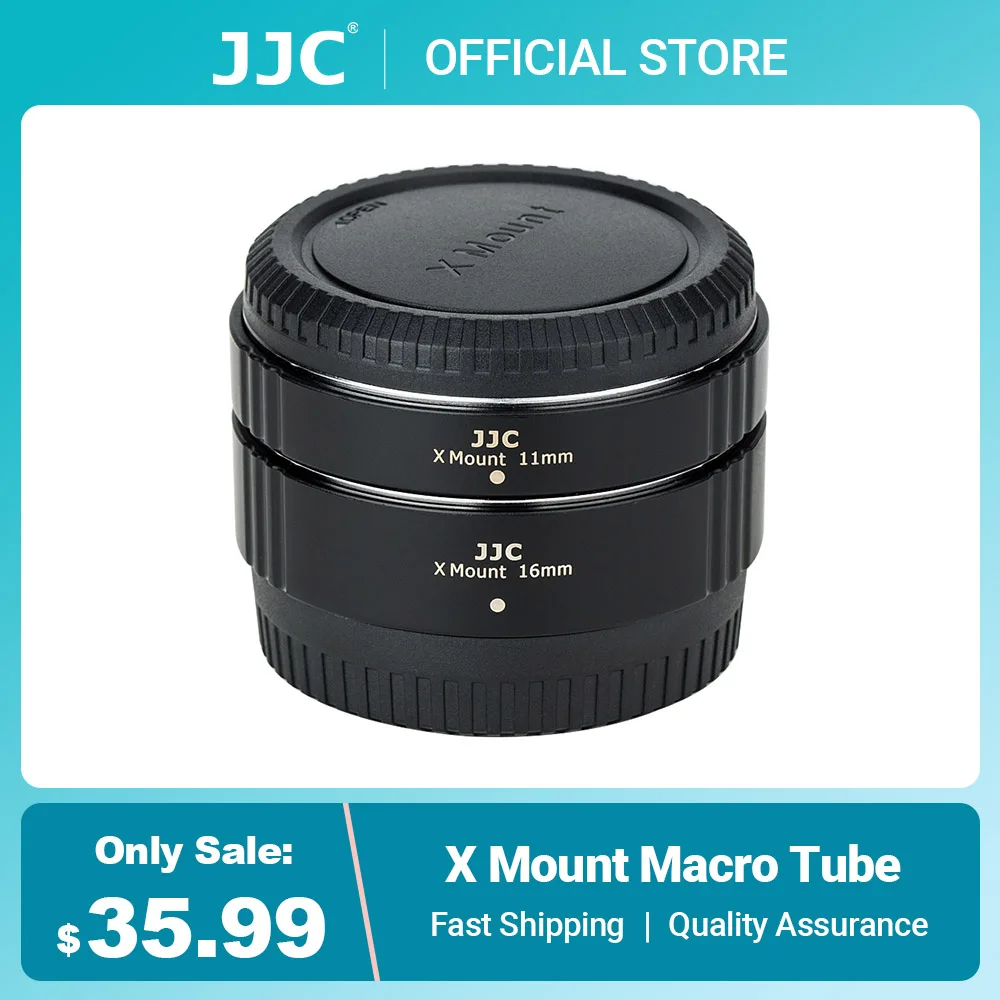 Фото Комплект удлинителей для макросъемки JJC X Mount Close Up Auto Focus Smart Adapter Ring Для Fujifilm XT5 XT4 XT3 XT30II XT30 №1