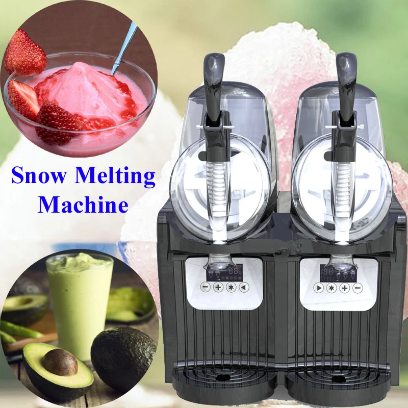 

Food Grade Stainless Steel Sludge Machine Snow Melting Machine 110V/220v Ice and Snow Machine Cold Drink Dispenser Smoothie Mach