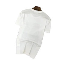 summer cotton short sleeve t shirt mens and womens tops