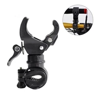 360%c2%b0 adjustable bicycle handlebar led flashlight clip anti slip mtb bike bracket tripod mount screw clip outdoor cycling parts