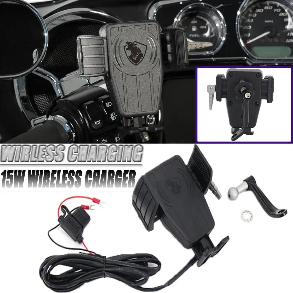 Для Sportster S 1250 RH1250 RH 2021 2022 мотоциклетный GPS-держатель для телефона 15 Вт