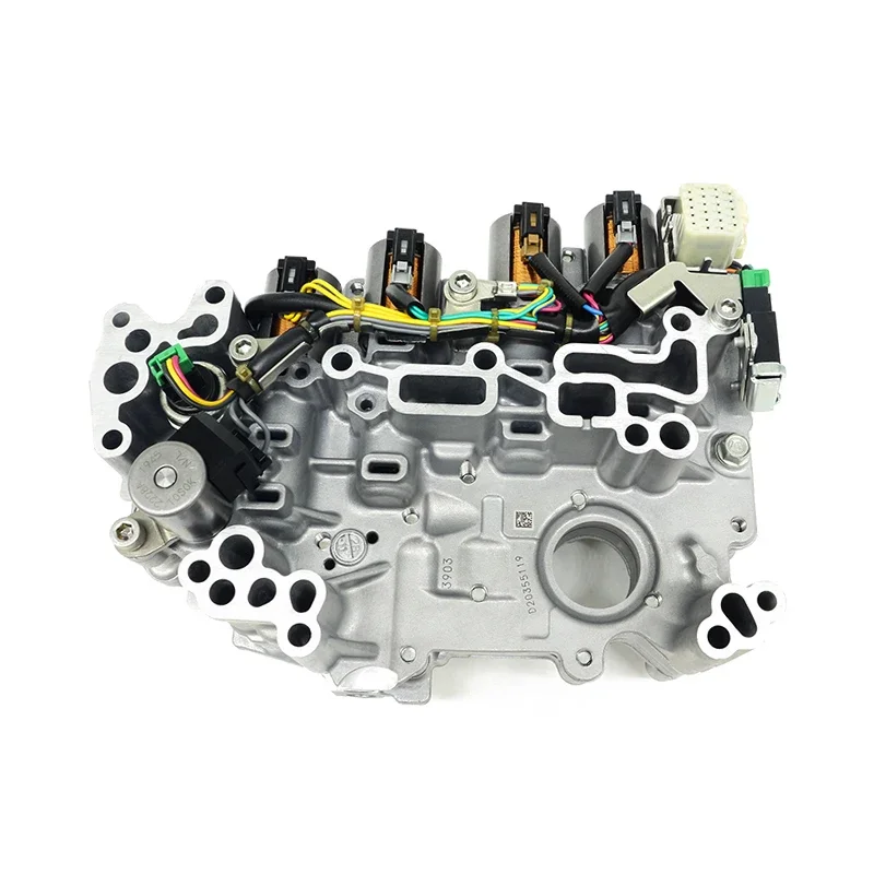 Корпус клапана трансмиссии JF015E RE0F11A CVT с соленоидами для Nissan Sentra Note Versa Altima Bluebira