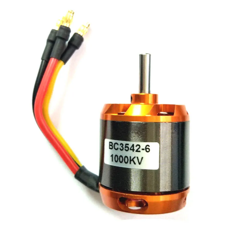 Бесщеточный двигатель RCTimer BC3542 3542 1000KV 1250KV 1450KV Outrunner вал 5 0 мм для РУ квадрокоптера
