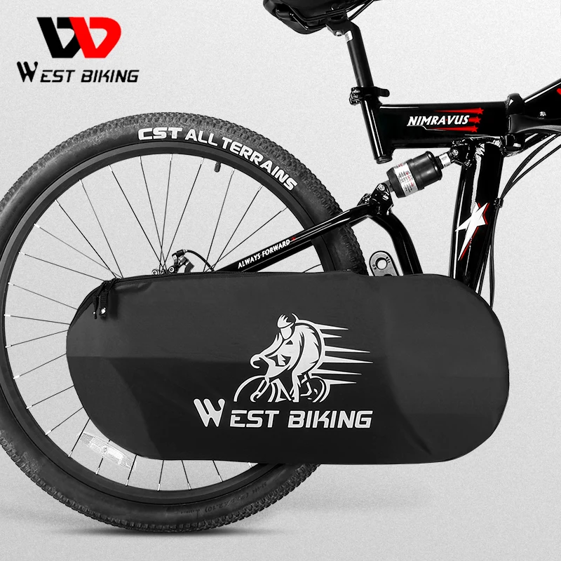 

WEST BIKING Bicycle Chain Protector Cover Waterproof Dustproof MTB Road Bike Chainwheel Sprockets Shield Cycling Maintenance